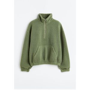 Half-zip Teddy sweatshirt